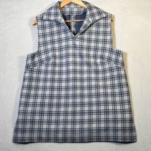 V-neck thick material‎ one piece patterned tunic style shirt